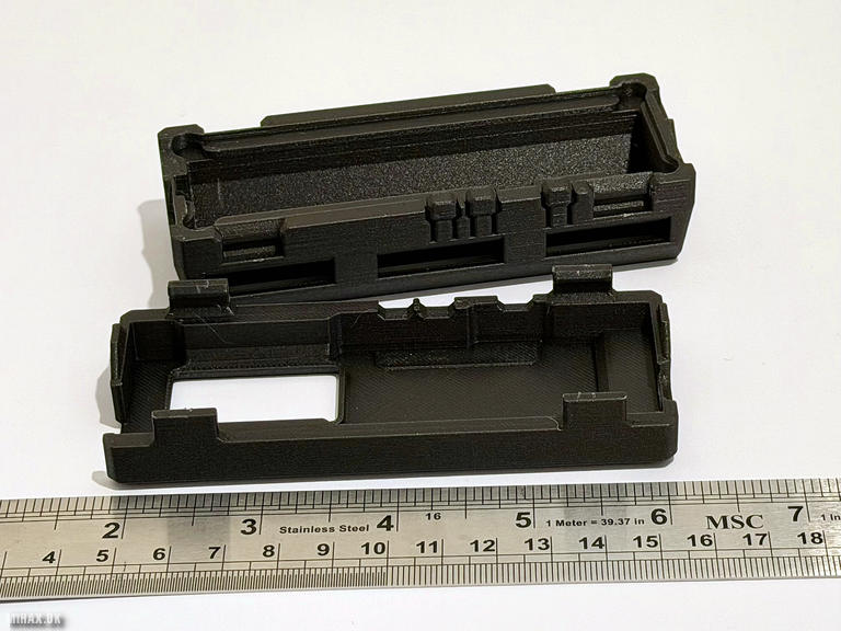 TacBeam Supreme 3D printed case for LilyGO T-Beam Supreme LoRa APRS tracker for SOTA hiking.